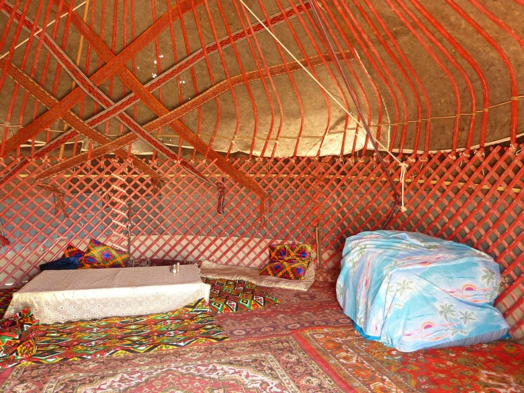Idées de décoration intérieure pour les yourtes