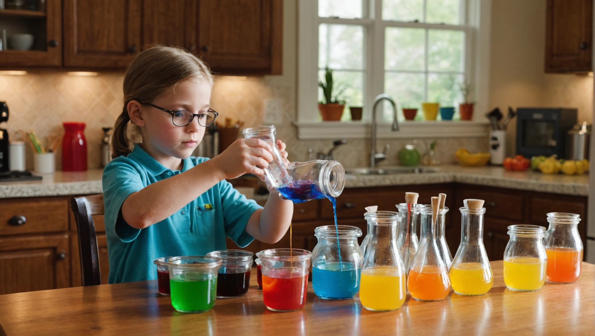Expériences scientifiques simples à faire à la maison